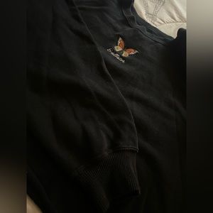 Butterfly crewneck